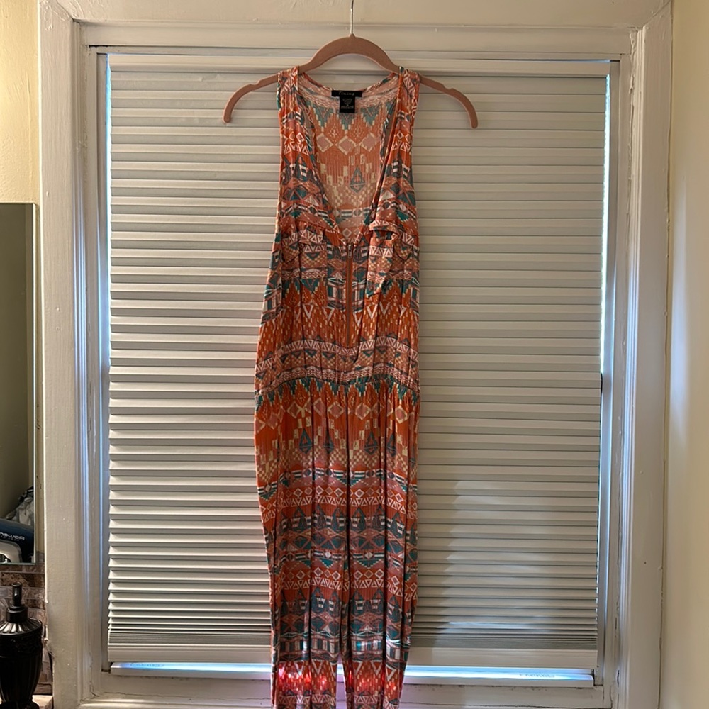 printed jumpsuit
